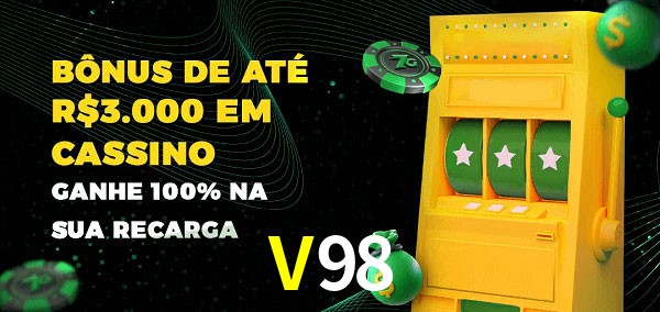 V98 melhor bônus de depósito