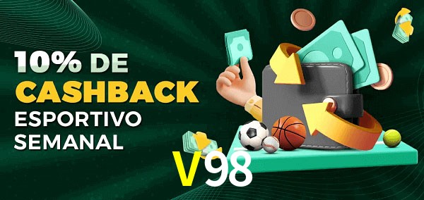 10% de bônus de cashback na V98